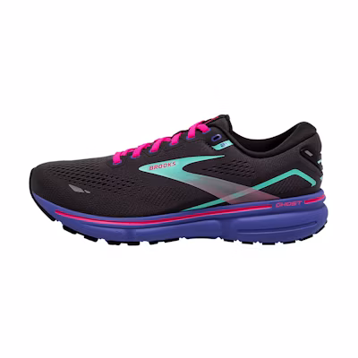 (W) Brooks Ghost 15 'Black Aruba'