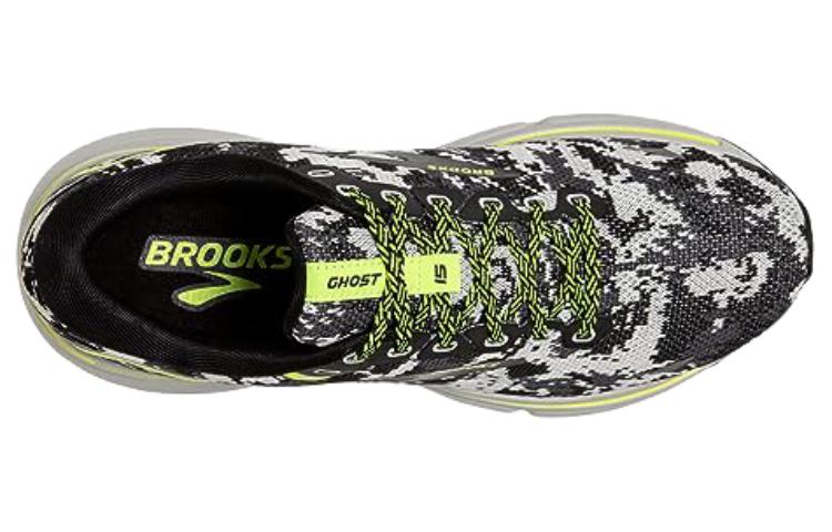 (W) Brooks Ghost 15 'Black Grey Yellow' 圖 5