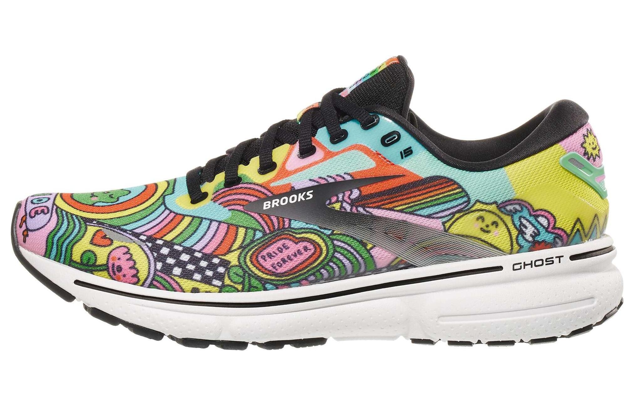 Buy (W) Brooks Ghost 15 'Biru Hijau Kuning' 120380-1B0