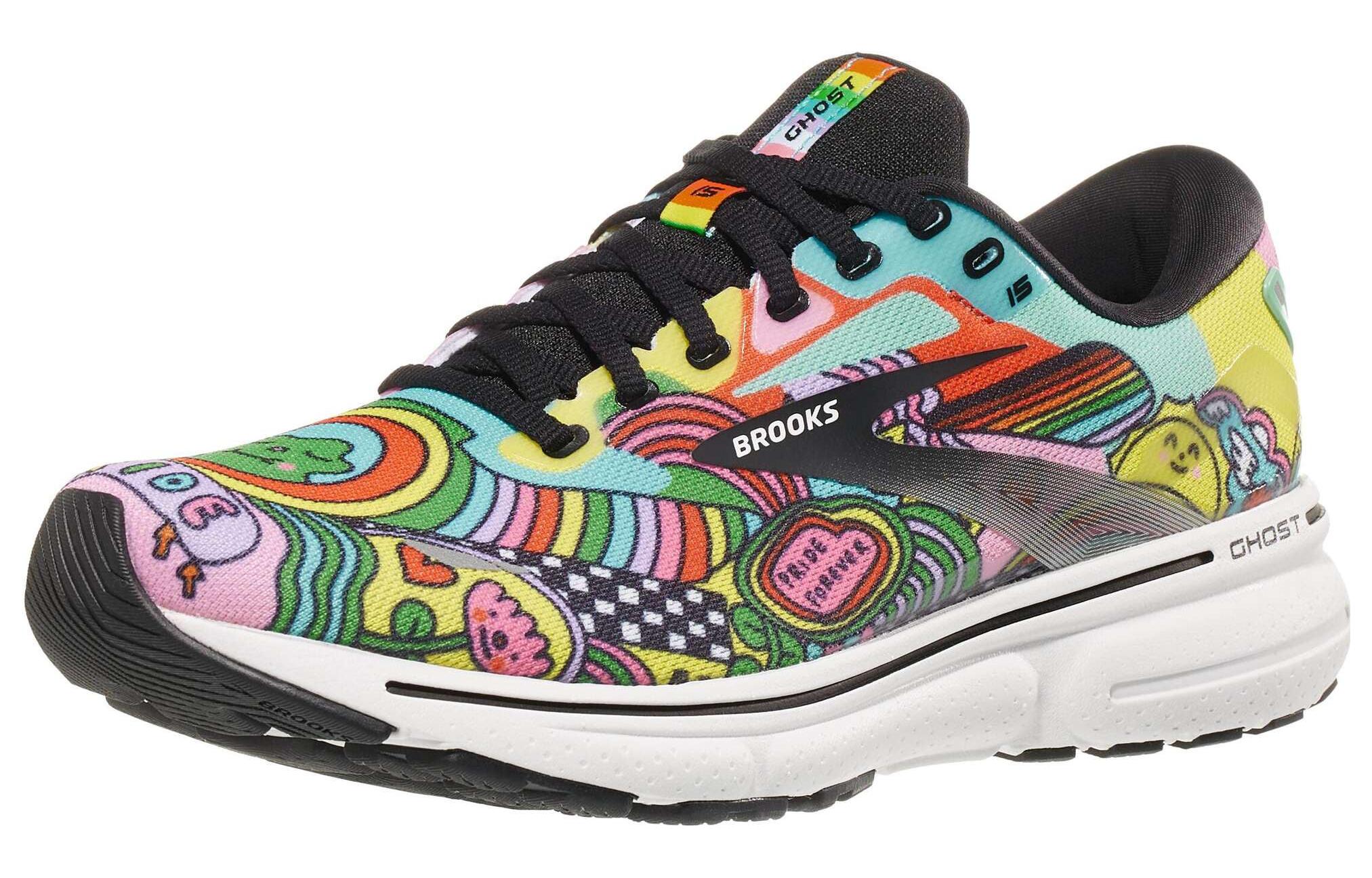 Lookbook (W) Brooks Ghost 15 'Biru Hijau Kuning' 120380-1B0