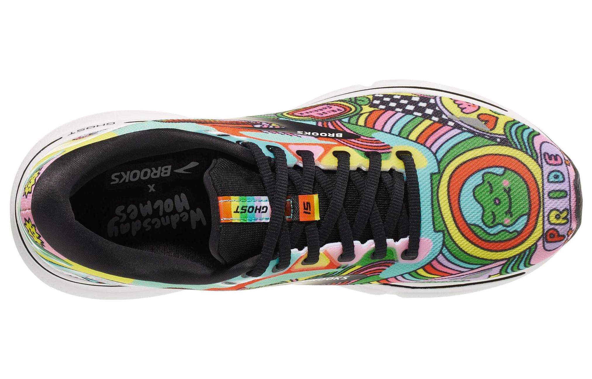 Shop (W) Brooks Ghost 15 'Biru Hijau Kuning' 120380-1B0