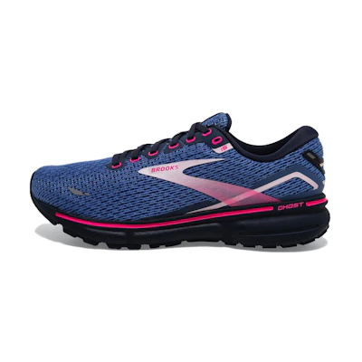 (W) Brooks Ghost 15 'Blue Peacoat Pink'