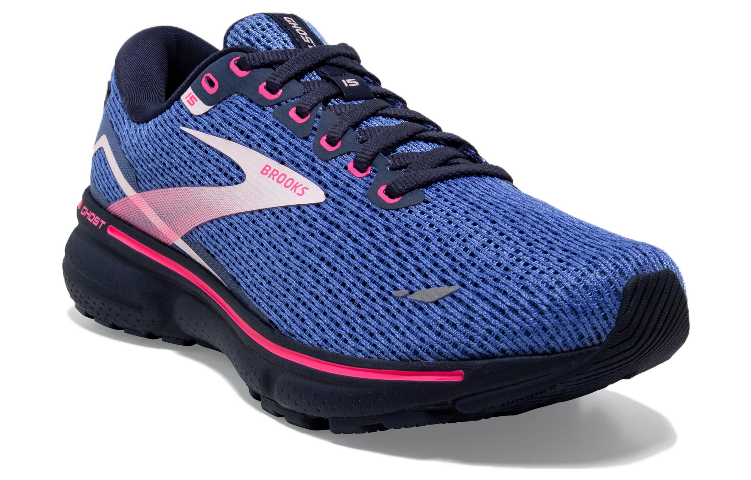 Lookbook (W) ブルックス ゴースト15 青/紺ピンク (Burukkusu Gōsuto 15 Ao/Konpinku) 120380-1B-469
