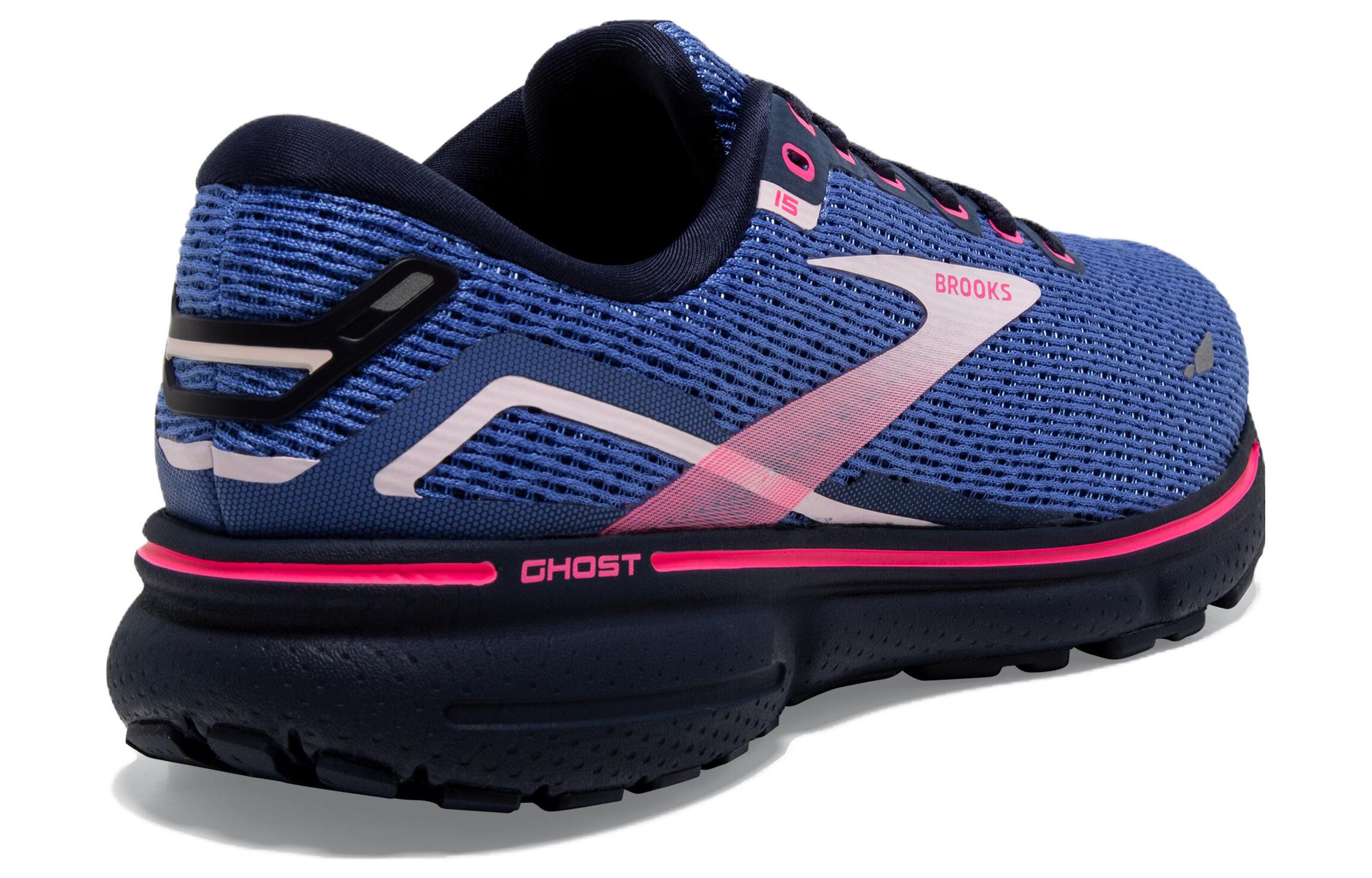 Shop (W) ブルックス ゴースト15 青/紺ピンク (Burukkusu Gōsuto 15 Ao/Konpinku) 120380-1B-469