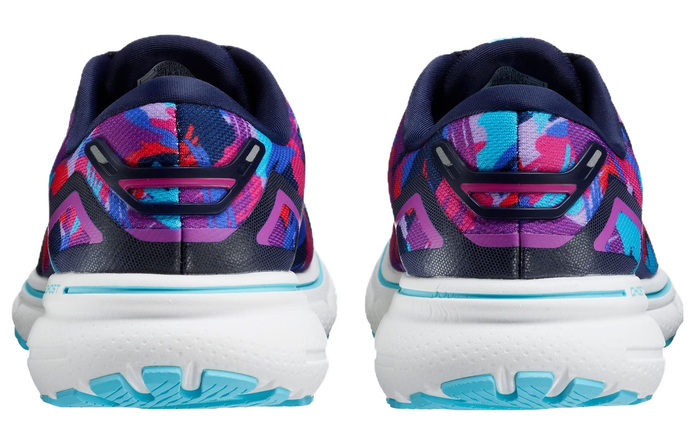 Shop Brooks 布魯克斯 Ghost 15 防滑耐磨 低幫 跑步鞋 女款 藍紫色