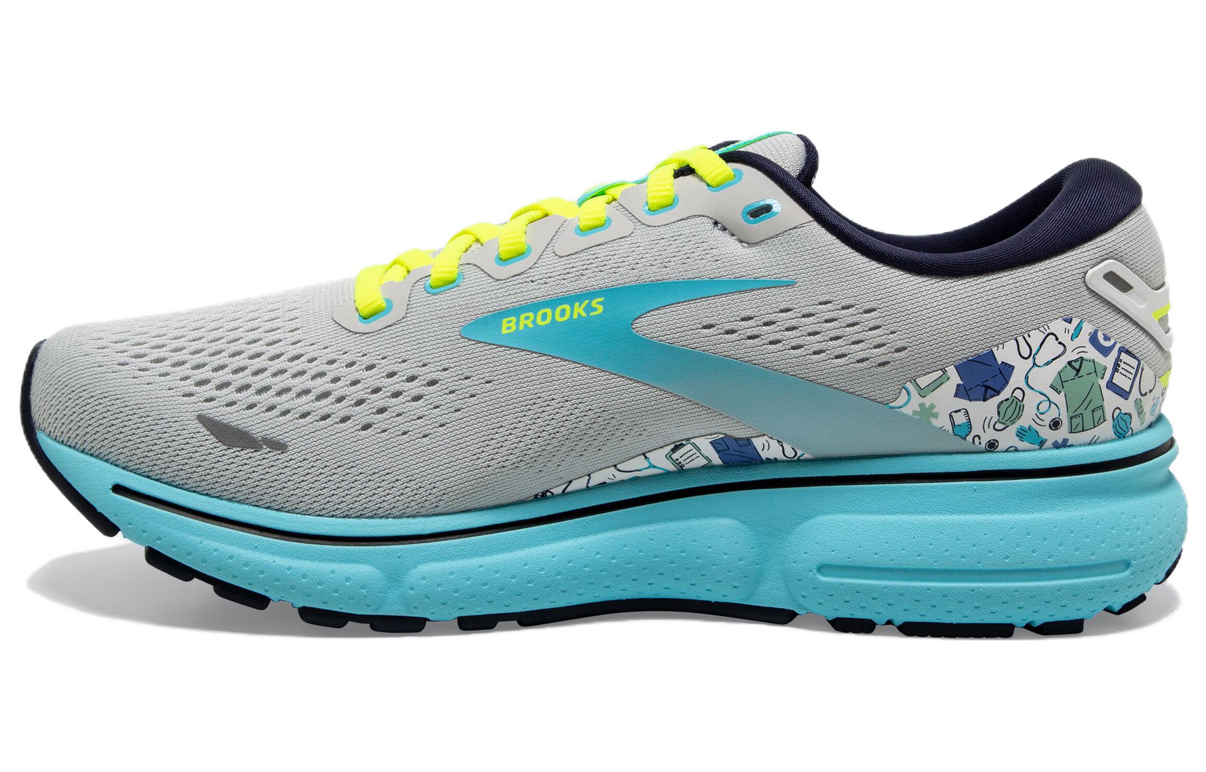 Buy (W) Brooks Ghost 15 'Healthcare' Zapatillas para el Cuidado de la Salud. 120380-1B-064