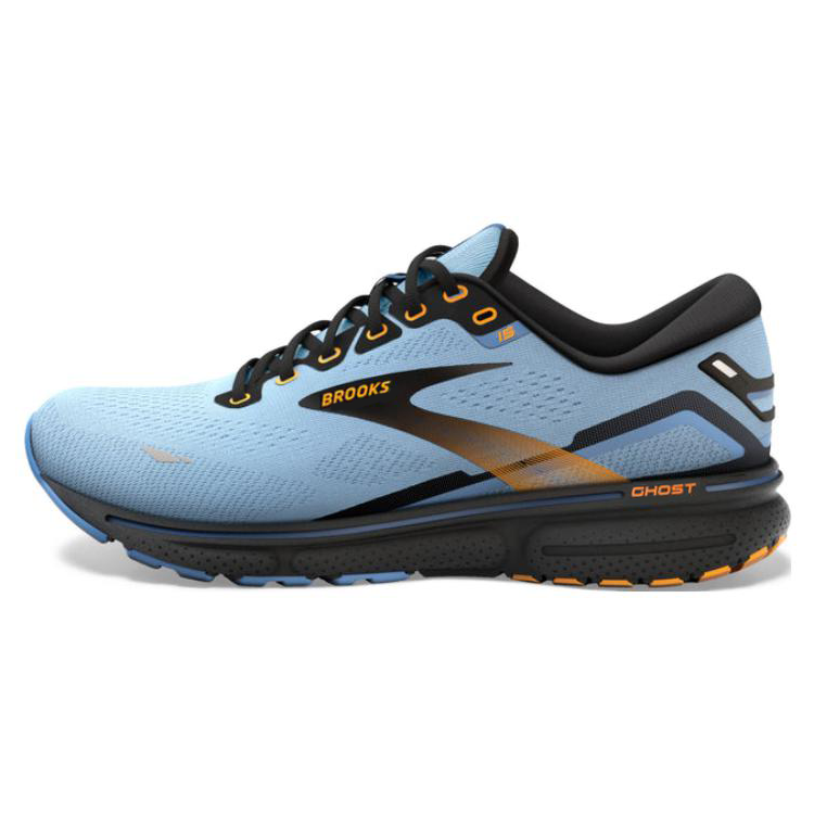 (Women) Brooks Ghost 15 'Light Blue Yellow'  120380-1B-437