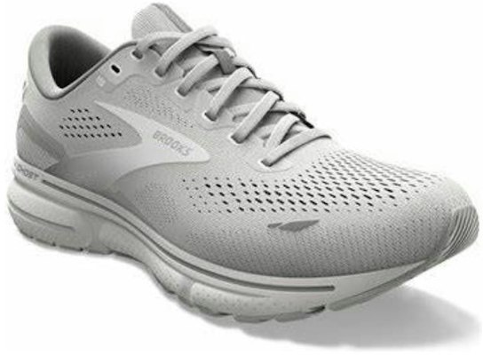Brooks布魯克斯 Ghost 15 防滑耐磨 低幫 跑步鞋 女款 淺灰色 Lookbook Brooks布魯克斯 Ghost 15 防滑耐磨 低幫 跑步鞋 女款 淺灰色