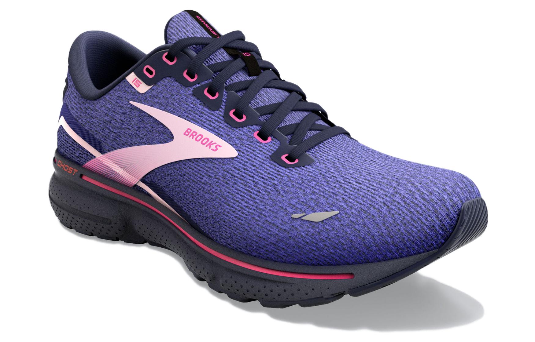 Lookbook (W) ブルックス ゴースト15 パープル 120380-469