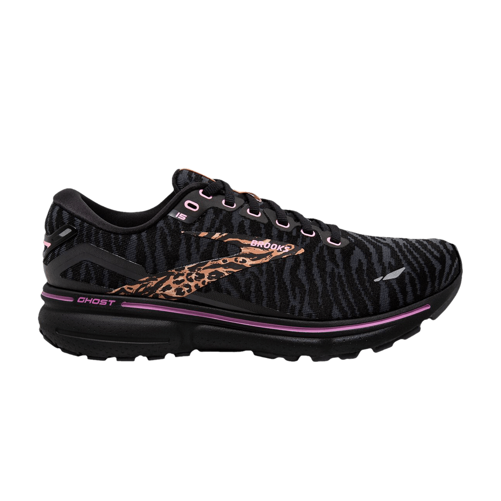 (Women) Brooks Ghost 15 'Run Wild - Black'  120380-1B-086