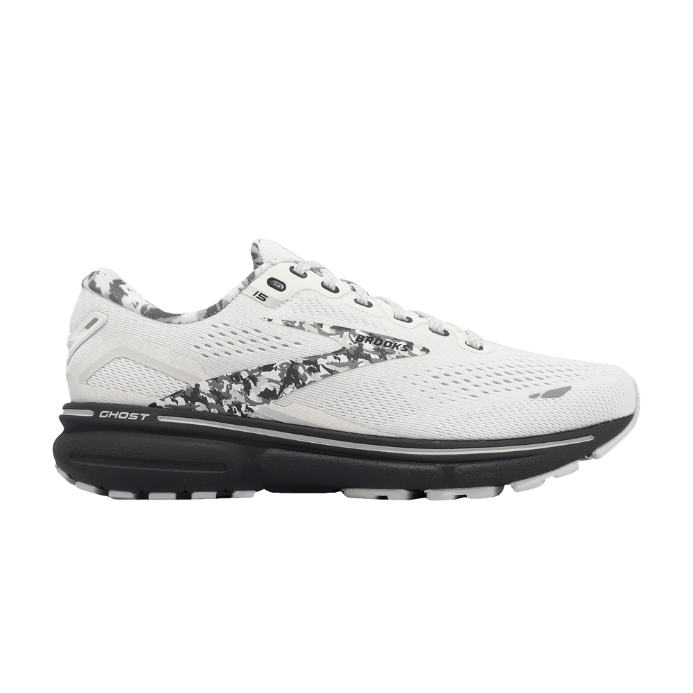 (Women) Brooks Ghost 15 'White Ebony'  120380-1B-149