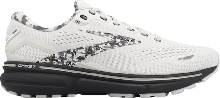 (Women) Brooks Ghost 15 'White Ebony' 120380-1B-149
