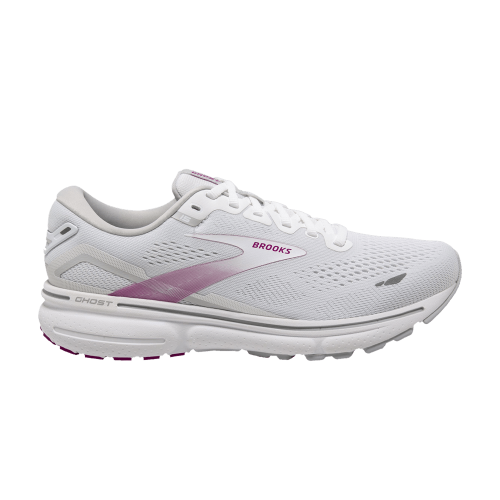 (Women) Brooks Ghost 15 'White Viola'  120380-1B-195