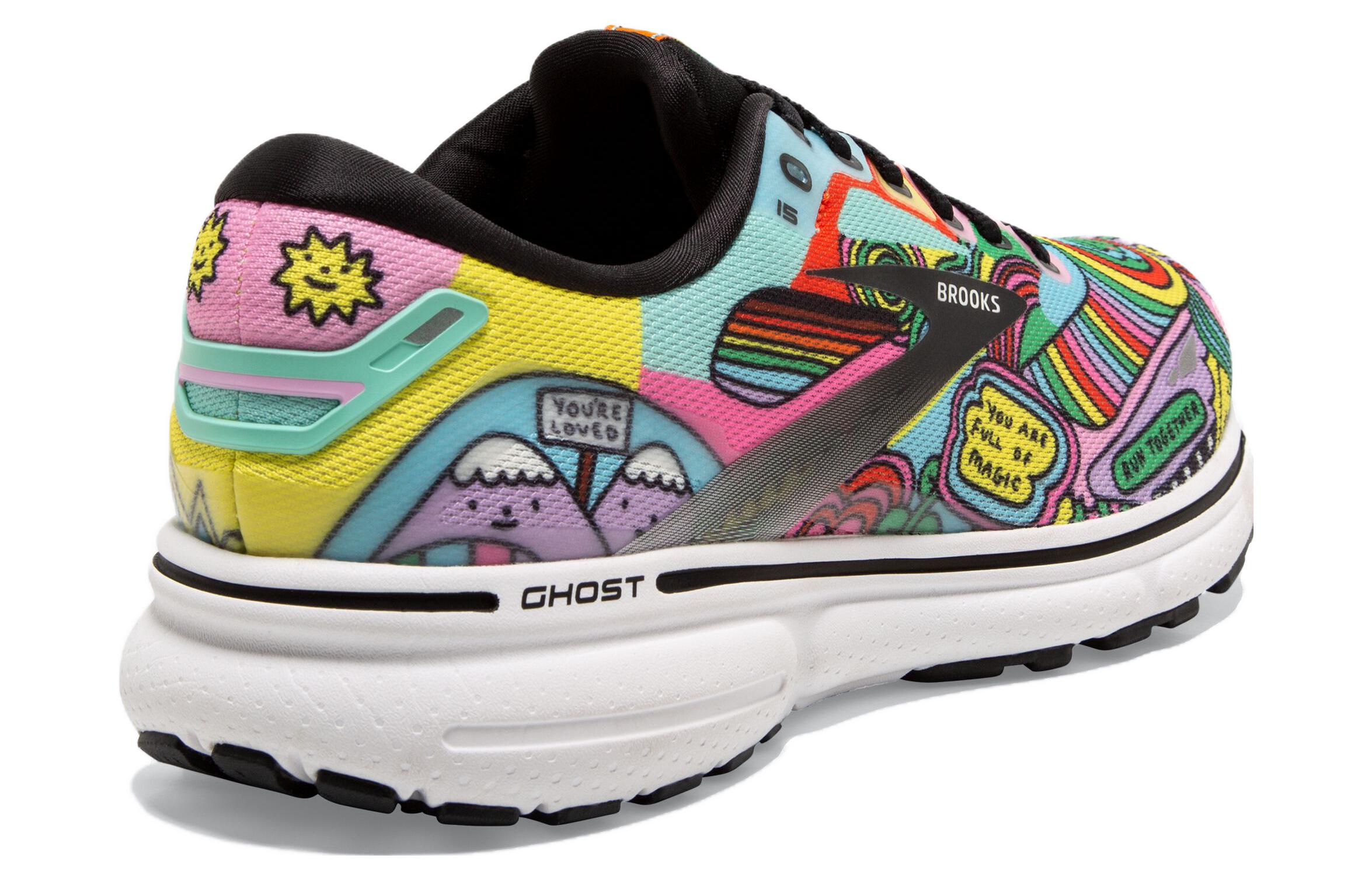 (W) Brooks Ghost 15 'Yellow Pink Blue' 圖 4