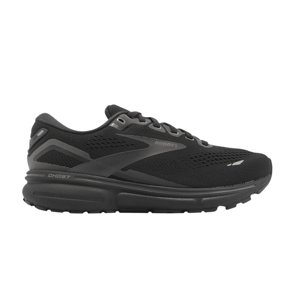 (Women) Brooks Ghost 15 Wide 'Black Ebony'  120380-1D-020