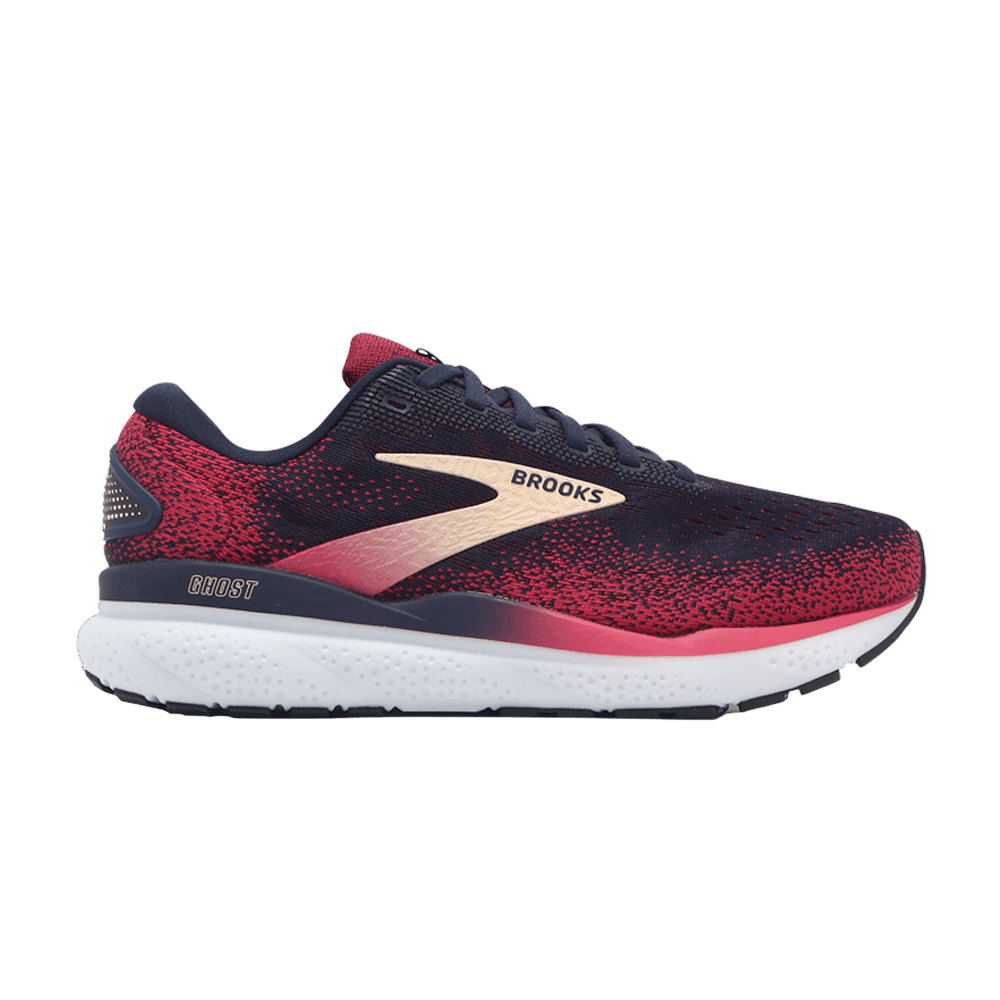 (Women) Brooks Ghost 16 2E Wide 'Peacoat Raspberry' 120407-2E-422