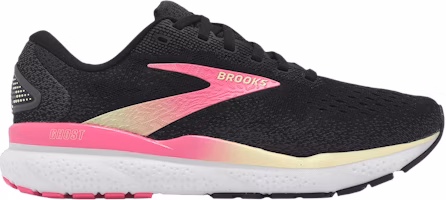 (Women) Brooks Ghost 16 'Black Pink Yellow' 120407-1B-074 (Women) Brooks Ghost 16 'Black Pink Yellow' 120407-1B-074
