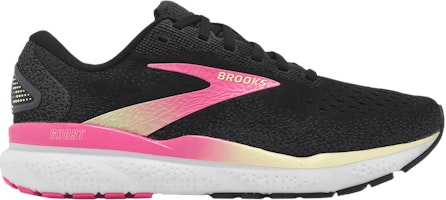 (Women) Brooks Ghost 16 'Black Pink Yellow' 120407-1B-074 (Women) Brooks Ghost 16 'Black Pink Yellow' 120407-1B-074