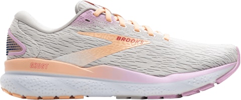 (Women) Brooks Ghost 16 'White Grey Orchid' 120407-1B-186 (Women) Brooks Ghost 16 'White Grey Orchid' 120407-1B-186