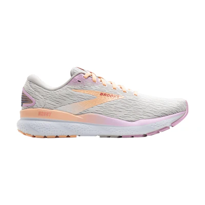 (W) Brooks Ghost 16 'White Grey Orchid'