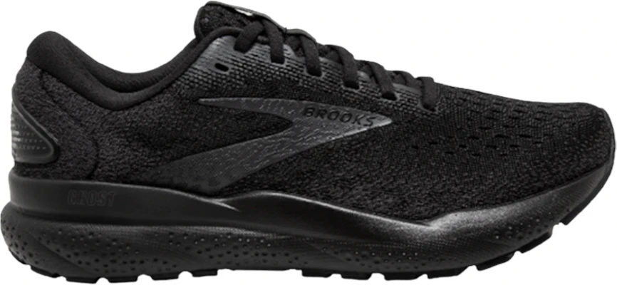 (Women) Brooks Ghost 16 Wide 'Black Ebony' 120407-1D-020 Buy (Women) Brooks Ghost 16 Wide 'Black Ebony' 120407-1D-020