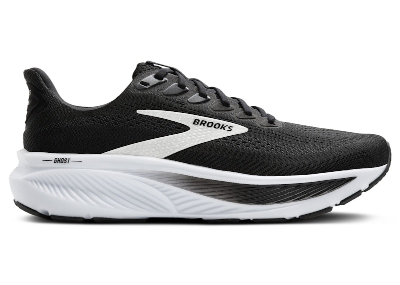 (Women) Brooks Ghost 17 'Black Grey White' 120431-1B-090