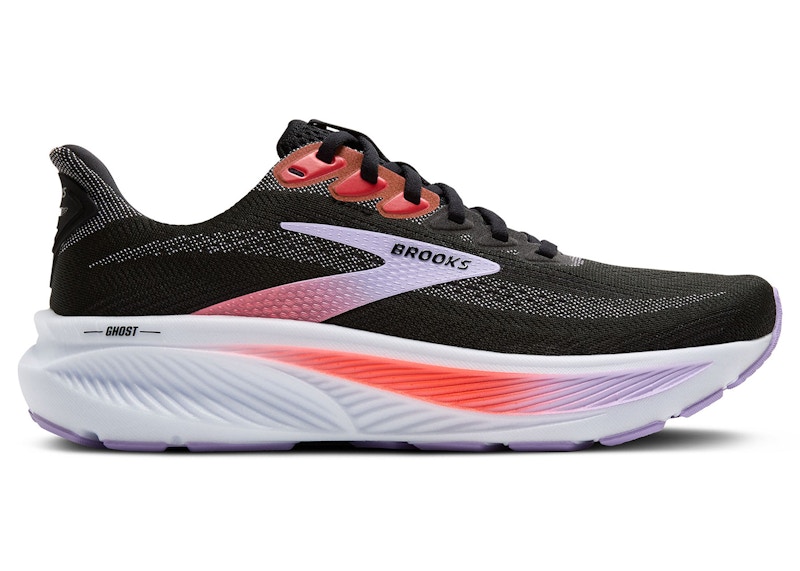 (Women) Brooks Ghost 17 'Black Purple Coral' 120431-1B-080