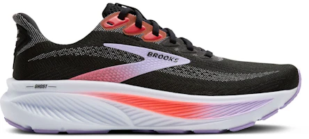 (Women) Brooks Ghost 17 'Black Purple Coral' 120431-1B-080 (Women) Brooks Ghost 17 'Black Purple Coral' 120431-1B-080