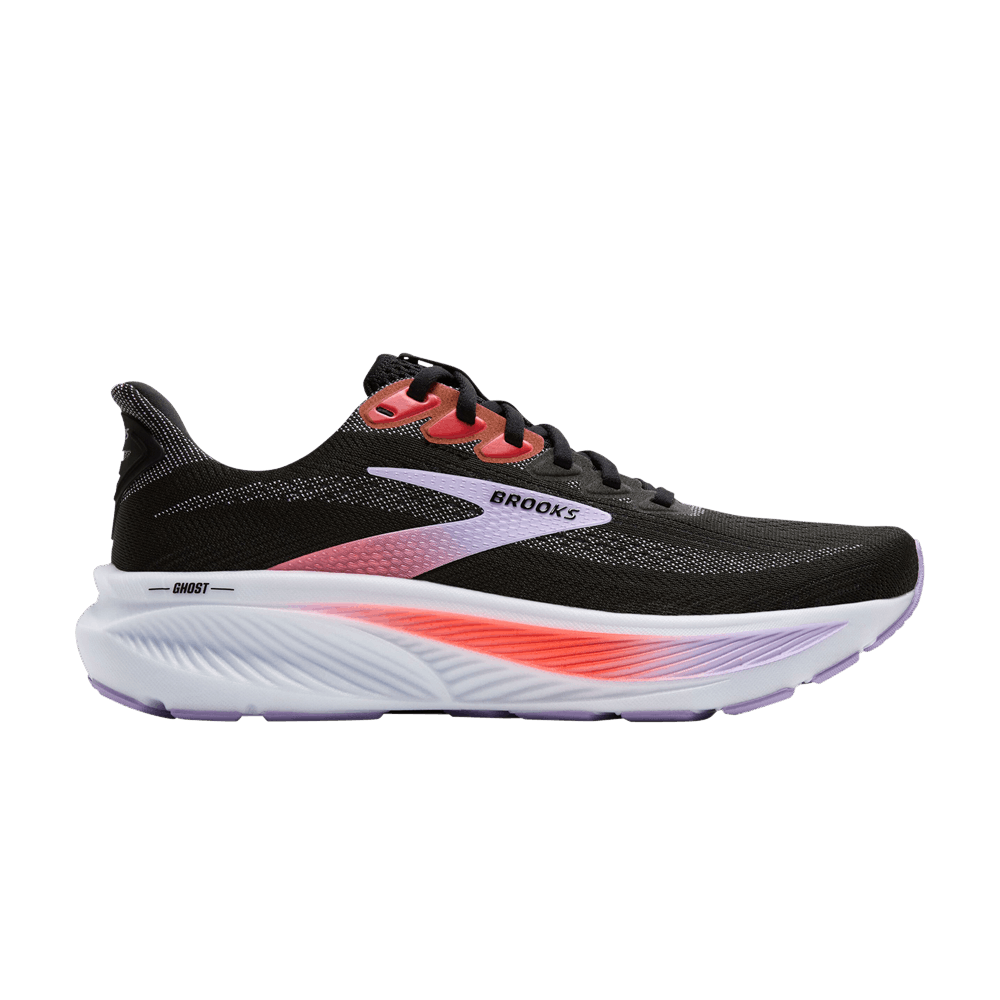(Women) Brooks Ghost 17 'Black Purple Coral' 120431-1B-080