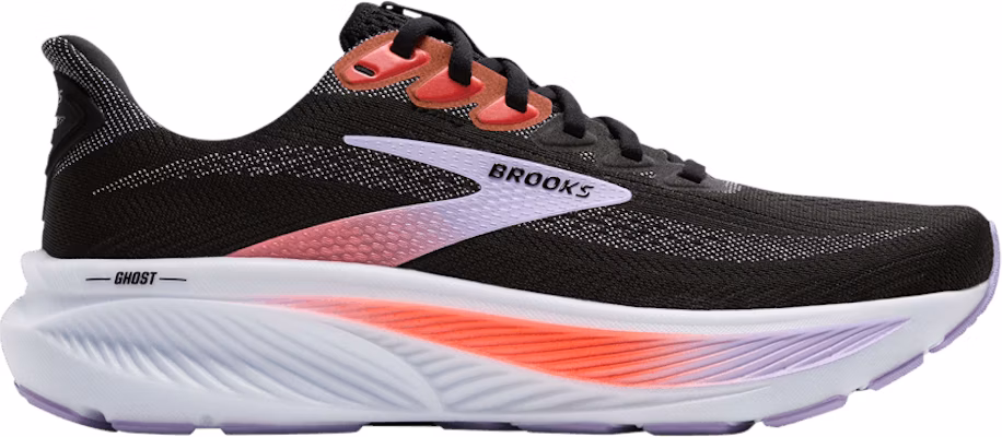 (Women) Brooks Ghost 17 'Black Purple Coral' 120431-1B-080 Buy (Women) Brooks Ghost 17 'Black Purple Coral' 120431-1B-080