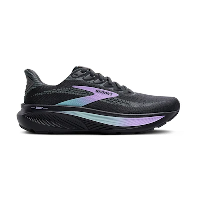 (W) Brooks Ghost 17 'Grey Clearwater Purple'