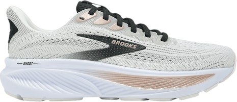 (Women) Brooks Ghost 17 Wide 'White Black Rose Gold' 120431-1D-105