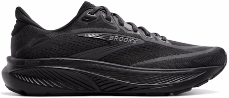 (Women) Brooks Ghost 18 Black Ebony 120482-1B-020 (Women) Brooks Ghost 18 Black Ebony 120482-1B-020
