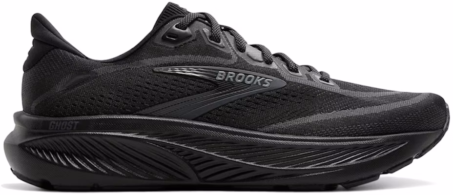 (Women) Brooks Ghost 18 Black Ebony 120482-1B-020 Buy (Women) Brooks Ghost 18 Black Ebony 120482-1B-020