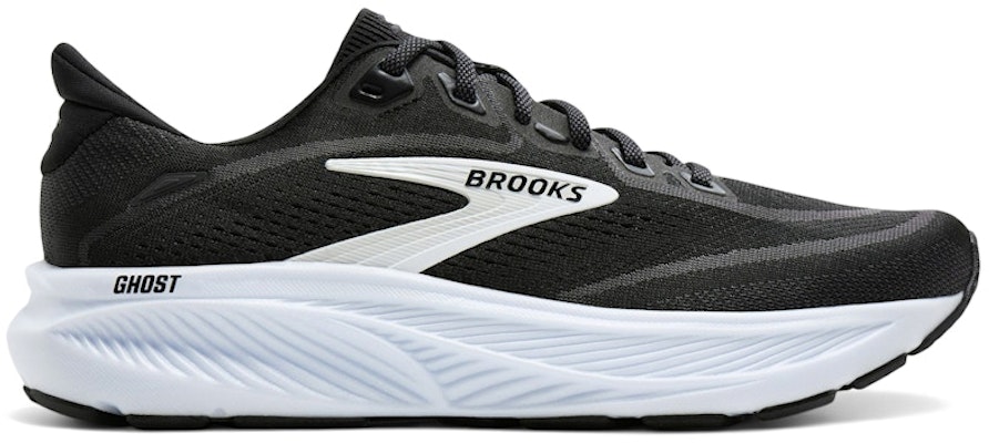 (Women) Brooks Ghost 18 Black Grey White 120482-1B-090 Buy (Women) Brooks Ghost 18 Black Grey White 120482-1B-090
