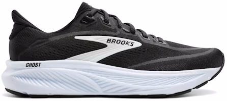 (Women) Brooks Ghost 18 Black Grey White 120482-1B-090 (Women) Brooks Ghost 18 Black Grey White 120482-1B-090