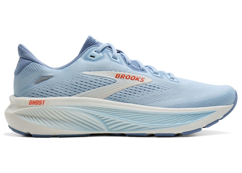 (Women) Brooks Ghost 18 Nantucket Tigerlily Coconut 120482-1B-473