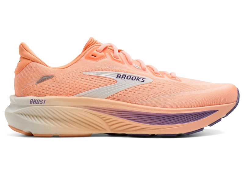 (Women) Brooks Ghost 18 Peach Grape Coconut 120482-1B-857