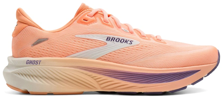 (Women) Brooks Ghost 18 Peach Grape Coconut 120482-1B-857 Buy (Women) Brooks Ghost 18 Peach Grape Coconut 120482-1B-857