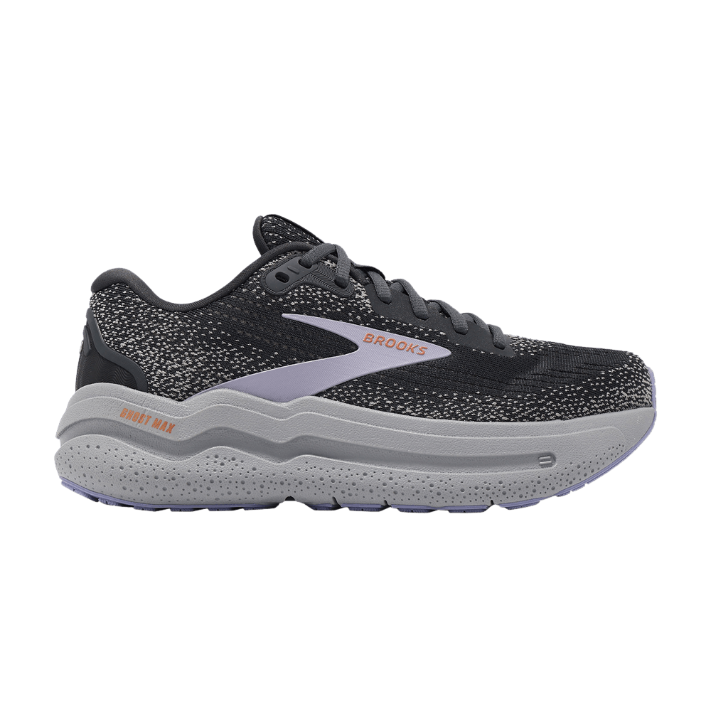 (Women) Brooks Ghost Max 2 Wide 'Ebony Sweet Lavender' 120420-1D-005
