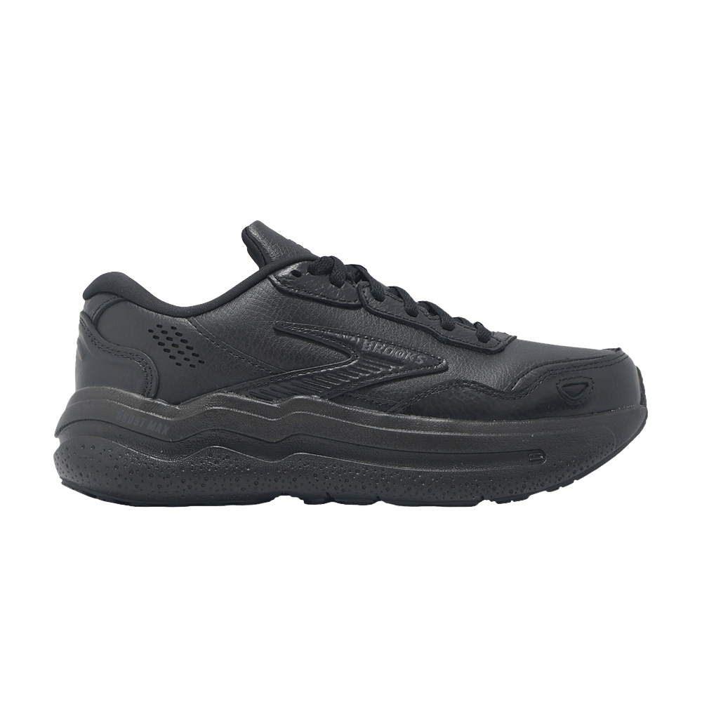 (Women) Brooks Ghost Max L Wide 'Black' 120432-1D-072