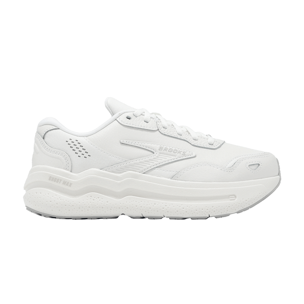 (Women) Brooks Ghost Max L Wide 'White' 120432-1D-142