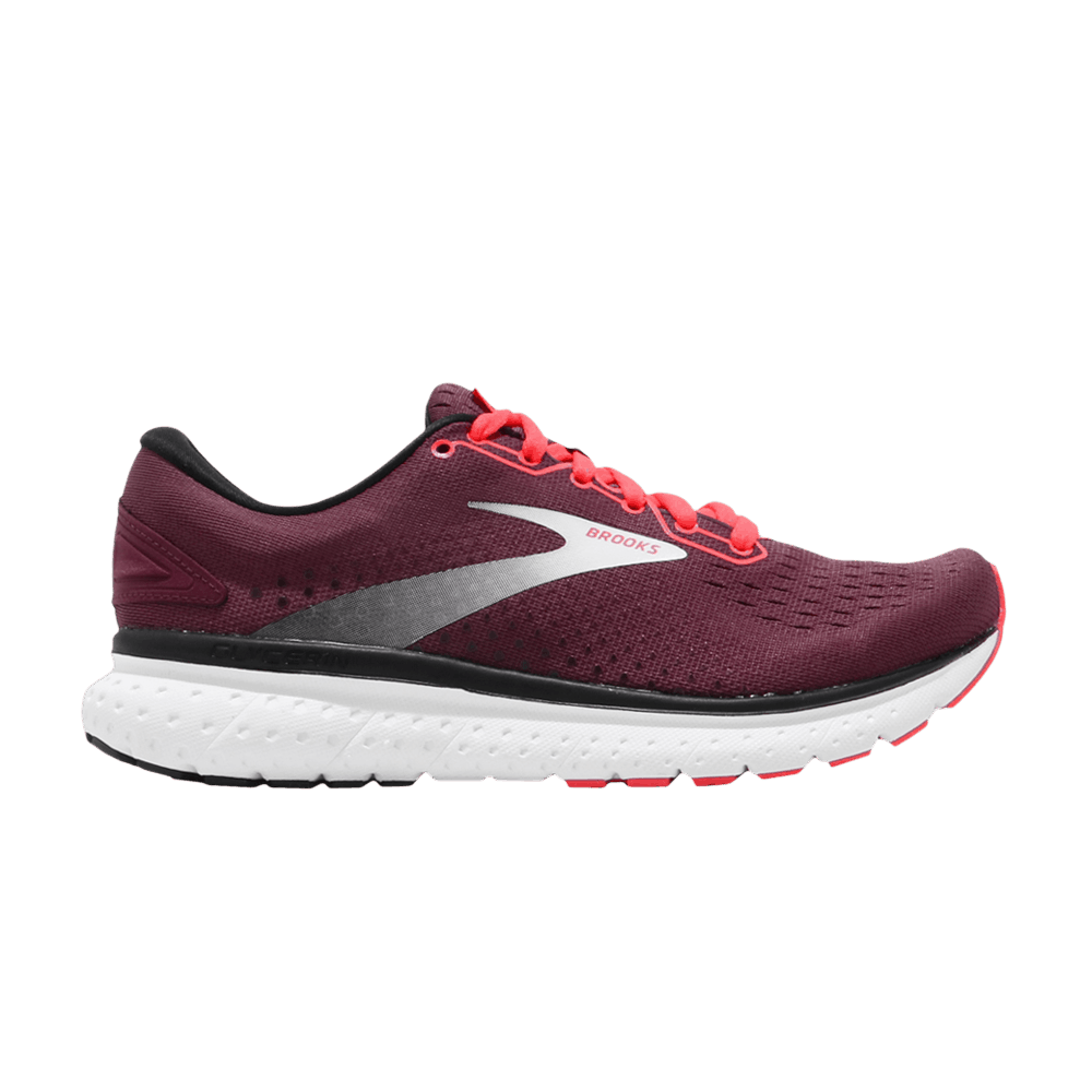 Buy （女性）Brooks Glycerin 18 '暗紅色'  120317-1B-628