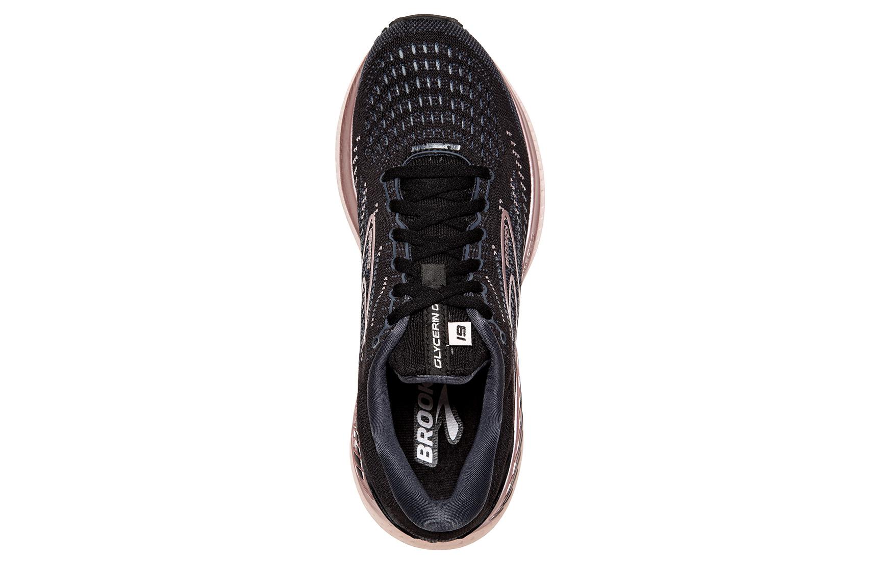 Shop Brooks 布魯克斯 Glycerin 19 減震耐磨 低幫 跑步鞋 女款 黑粉