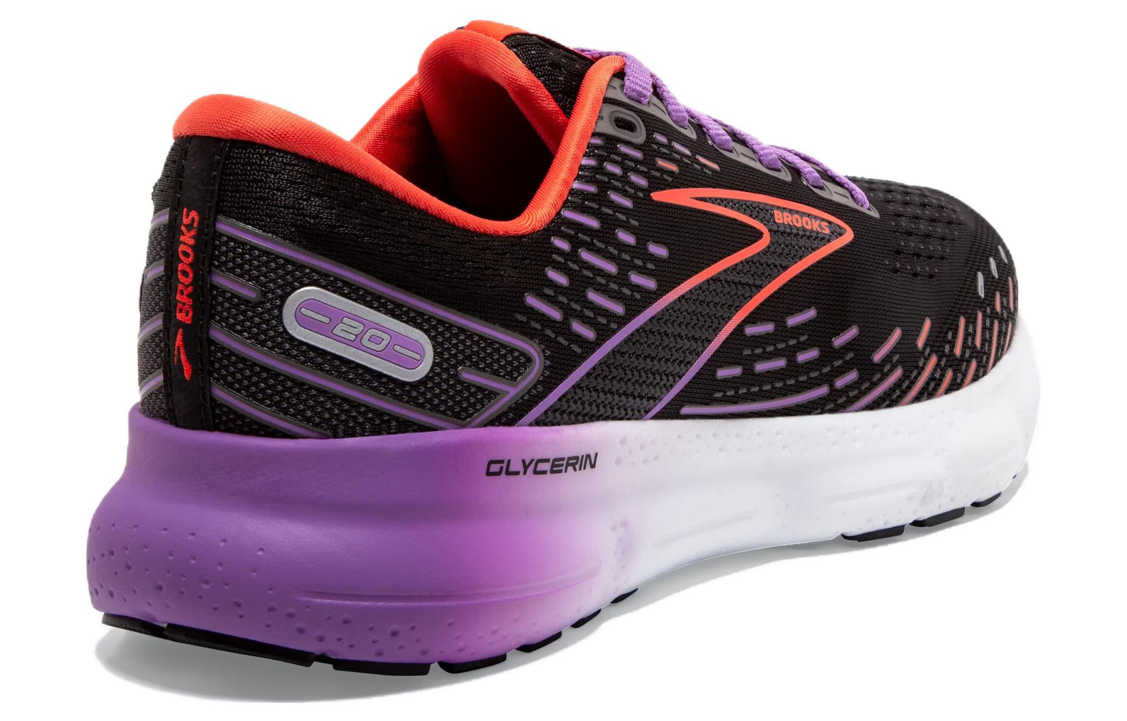 Lookbook (W) Brooks Glycerin 20 '黑红紫' 运动鞋 120369-1B-013