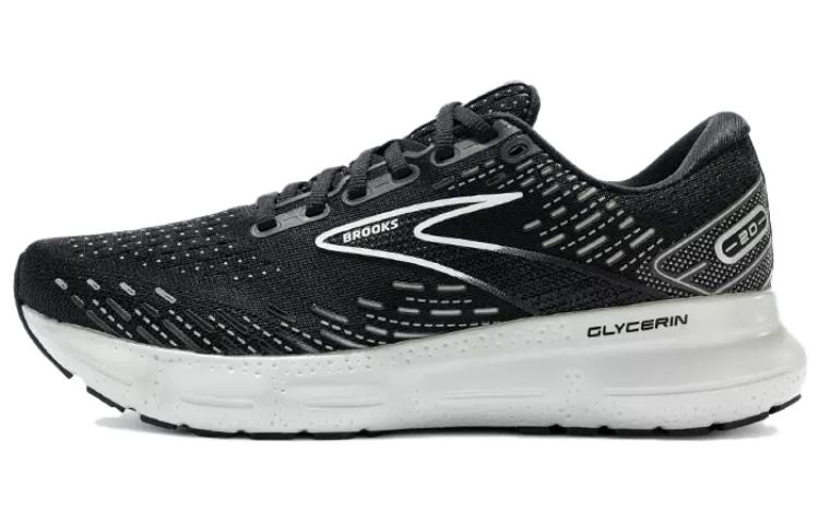 (Women) Brooks Glycerin 20 'Black Silver' 120369-059
