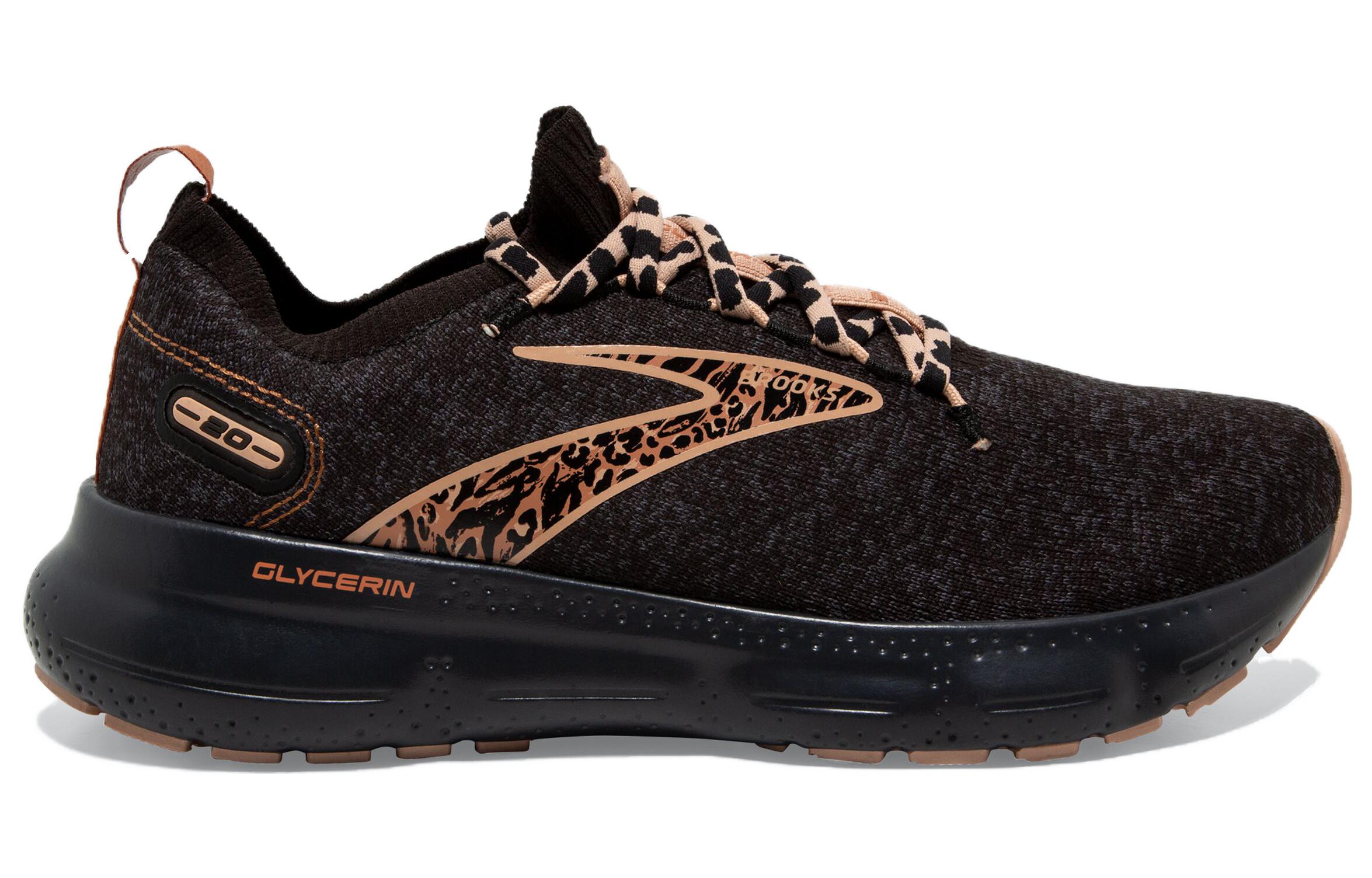 Order (W) Brooks Glycerin 20 StealthFit 'Comodidad Versátil Negro' 120372-097