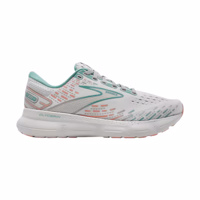 (W) Brooks Glycerin 20 Wide 'Oyster Latigo Bay'