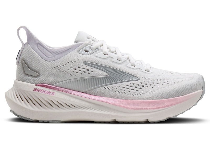 (Women) Brooks Glycerin 23 White Harbor Mist Metallic 120465-1B-133
