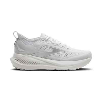 (W) Brooks Glycerin 23 White Oyster Silver